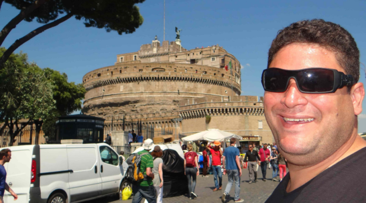 Castelo de Santo Angelo em Roma