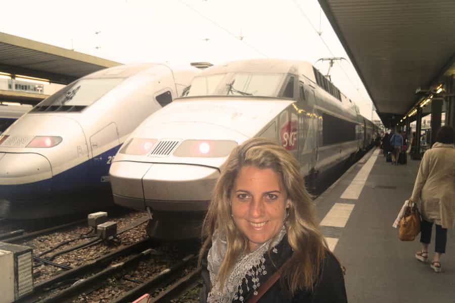 Trem Roma para Paris